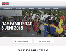 Tablet Screenshot of daffamiliedag.nl